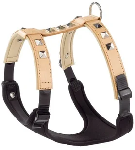 Ferplast uprząż dla psa Giotto Luxor, ze skóry, z aplikacjami, s, beżowy - Szelki dla psów Ferplast uprząż dla psa Giotto Luxor, ze skóry, z aplikacjami, s, beżowy - Szelki dla psów - miniaturka - grafika 1