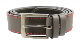 Pas-Max (PL) Pasek Skórzany (PL) Skóra Naturalna Licowa EXTRA 40 mm Beżowo-Grafitowy Z Czerwoną Nitką - Paski Pas-Max (PL) Pasek Skórzany (PL) Skóra Naturalna Licowa EXTRA 40 mm Beżowo-Grafitowy Z Czerwoną Nitką - Paski - miniaturka - grafika 2