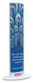 Papier do drukarek - OKI Totem A4 stojący PLASTIKOWY 21x90cm 9006043 9006043 - miniaturka - grafika 1