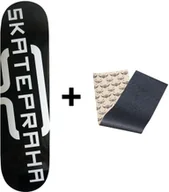 Deski snowboardowe - JART deska JART SKATE PRAHA DECK Black + GRIPTAPE - miniaturka - grafika 1