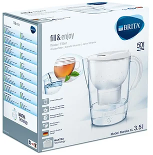 Brita FILTR DO WODY MARELLA 3,5L BIAŁY zakupy dla domu i biura 1025954 - Akcesoria i części AGD - miniaturka - grafika 3