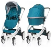 Wózki dziecięce - 4Baby Cosmo 2w1 turkusowy - miniaturka - grafika 1