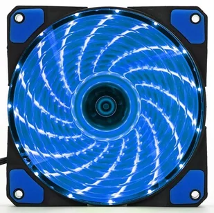 Gembird WENTYLATOR DO OBUDOWY 15 LED 120X120X25MM FAN-HURACAN-100B - Tuning komputera - akcesoria - miniaturka - grafika 2