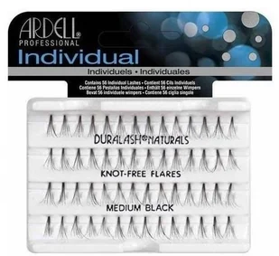 Ardell Individual Medium Black kępki sztucznych rzęs czarne 56 szt - Pozostałe kosmetyki - miniaturka - grafika 4