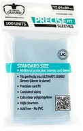 Akcesoria do gier planszowych - Ultimate Powłoczki Guard ugd010050 Precise-Fit, rozmiar standardowy, 100 sztuk, przezroczysty - miniaturka - grafika 1