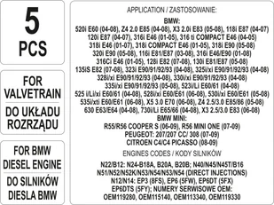 Yato ZESTAW BLOKAD ROZRZĄDU BMW/CITROEN 5 ELEMENTÓW YT-06004 - Narzędzia warsztatowe - miniaturka - grafika 4