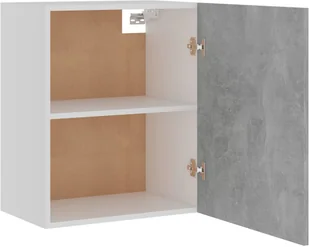 vidaXL Szafki kuchenne, 2 szt., szarość betonu, 50x31x60 cm, płyta - Szafki kuchenne - miniaturka - grafika 6