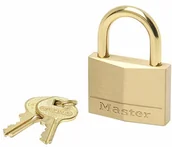 Kłódki - Master Lock 655eurd mosiężna kłódka 55 MM - miniaturka - grafika 1
