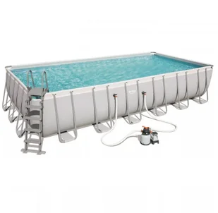 Bestway Basen Stelażowy 31FT 956x488x132cm POWERSteel Pompa Piaskowa 56623 - Baseny ogrodowe - miniaturka - grafika 5