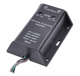 Konwerter sygnału Rca High Level - Akcesoria car audio - miniaturka - grafika 3