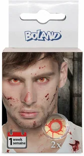 Boland Zakrwawione soczewki kontaktowe - 7 dniowe - Dodatki do strojów karnawałowych - miniaturka - grafika 2