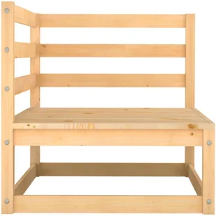 vidaXL vidaXL Ogrodowa sofa narożna lite drewno sosnowe 805660 - Sofy ogrodowe - miniaturka - grafika 4