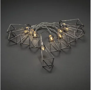 Exihand LED Łańcuch ozdobny LANTERNS 10xLED/3xAA - Oświetlenie świąteczne - miniaturka - grafika 2