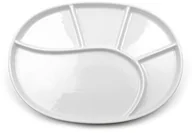 Zestawy do fondue - kela Talerz do fondue vroni ceramika Biały 67406 - miniaturka - grafika 1