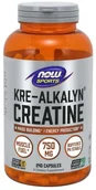 Aminokwasy - Now Foods Kre-Alkalyn Creatine - Buforowany Monohydrat Kreatyny 750 mg (240 kaps.) - miniaturka - grafika 1