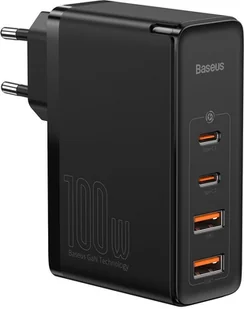 Baseus GaN2 Pro 2x USB + 2x USB-C 100W czarny | - Ładowarki do telefonów - miniaturka - grafika 20