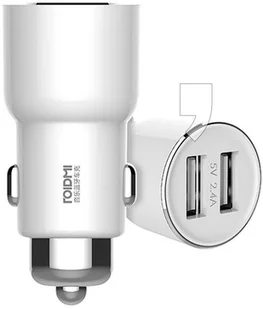 Xiaomi RoidMi 5in1 Bluetooth Car Charger 2S white - Ładowarki samochodowe Xiaomi RoidMi 5in1 Bluetooth Car Charger 2S white - Ładowarki samochodowe - miniaturka - grafika 6