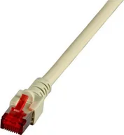 Kable miedziane - EFB Kabel połączeniowy RJ45 S FTP Cat.6 LSZH 0,75m szary K5510.0,75 K5510.0,75 - miniaturka - grafika 1