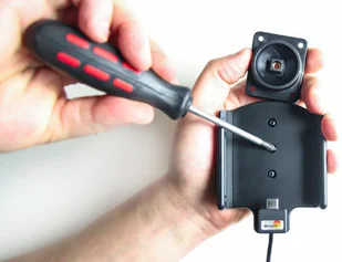 Brodit AB Uchwyt aktywny do instalacji na stałe do Huawei Honor 9 713006 - Uchwyty samochodowe do telefonów - miniaturka - grafika 3