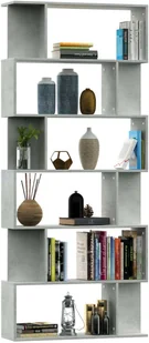 vidaXL vidaXL Regał na książki/przegroda, betonowy szary, 80x24x192 cm - Regały - miniaturka - grafika 3