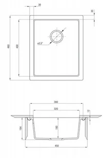 Deante CORDA ZQA T10B | - Zlewozmywaki - miniaturka - grafika 2