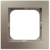 Klawisze i ramki - Ospel AS satyna ramka R-1G/45 R-1G/45 - miniaturka - grafika 1