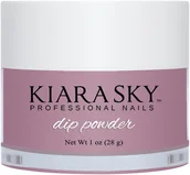 Manicure tytanowy - KIARA SKY KIARA SKY DIP POWDER - D597 MAUVE A LIL' CLOSER D597 - miniaturka - grafika 1