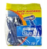 Maszynki do golenia i wkłady - Gillette Blue II maszynka do golenia 1x20 szt dla mężczyzn - miniaturka - grafika 1