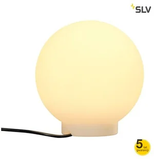 SLV SPOTLINE ROTOBALL FLOOR 25 E27 biała lampa zewnętrzna 227219 - Lampy pozostałe - miniaturka - grafika 2
