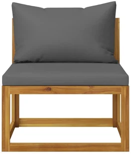 vidaXL 6-cz. zestaw wypoczynkowy do ogrodu, poduszki, drewno akacjowe 3057605 - Meble ogrodowe - miniaturka - grafika 8