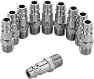 Akcesoria pneumatyczne - REDATS Wtyk szybkozłącza gwint zewnętrzny 1/4"" - 10 sztuk 05-02-20 - miniaturka - grafika 1