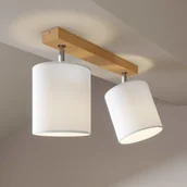 Lampy sufitowe - Britop Spot sufitowy Corralee, biały, 2-punktowy - miniaturka - grafika 1