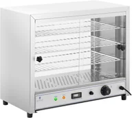 Szafy i witryny grzewcze - Royal Witryna grzewcza 54 cm Catering 1000 W 3 ażurowe półki RC-WC001 - miniaturka - grafika 1