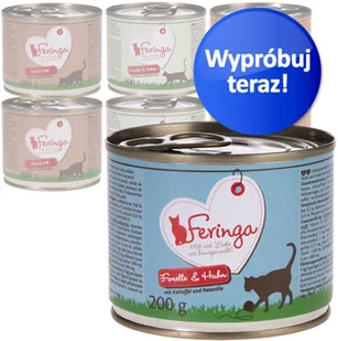 Feringa Mieszany zestaw Menu 2 smaki - 6 x 800 g - Mokra karma dla kotów - miniaturka - grafika 3