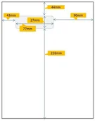 Dodatki do drukarek i skanerów - Avery Stick 'ngo z wbudowanymi samoprzylepne etykiety, na PrestaShop-faktur, 500 arkuszy papieru L7984-500 - miniaturka - grafika 1
