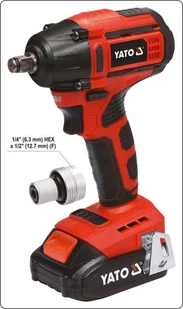 YATO 18V ZAKRĘTARKA BEZSZCZOTKOWA 1/2 250NM YT-82802 - Wiertarko-wkrętarki akumulatorowe - miniaturka - grafika 7