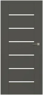 Voster Skrzydło drzwiowe bezprzylgowe QUANTO Grafit mat 70 Lewe - Drzwi wewnętrzne Voster Skrzydło drzwiowe bezprzylgowe QUANTO Grafit mat 70 Lewe - Drzwi wewnętrzne - miniaturka - grafika 1