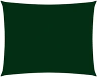 Parasole ogrodowe - vidaXL Prostokątny żagiel ogrodowy, tkanina Oxford, 3,5x5 m, zielony vidaXL - miniaturka - grafika 1