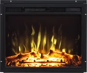 Kominki elektryczne - Aflamo Kominek Elektryczny Wkład Led 60 Czarny 318 - miniaturka - grafika 1