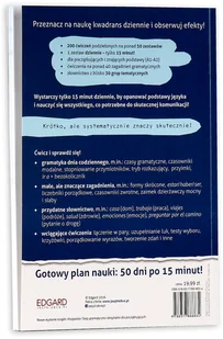 Edgard Hiszpański w 15 minut każdego dnia. Dla początkujących - Wojciechowska Joanna - Książki do nauki języka hiszpańskiego - miniaturka - grafika 3
