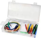 Akcesoria do urządzeń pomiarowych - YATO ZESTAW PRZEWODÓW I KOŃCÓWEK POMIAROWYCH 20 ELEMENTÓW - miniaturka - grafika 1