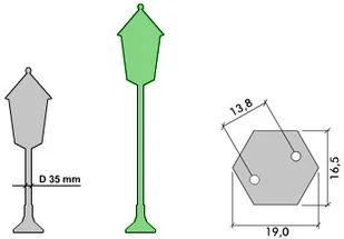 Su-Ma K 5002/2 M - Lampy ogrodowe - miniaturka - grafika 6