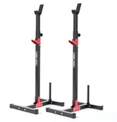 Stojaki na hantle i obciążenia - Marbo Sport Stojaki pod sztangę z asekuracją i miejscem na obciążenie (2 sztuki) MH-S202 - 5901720121639 - miniaturka - grafika 1