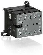 Bezpieczniki elektryczne - ABB Stycznik mini B6-30-10-80; Moc znamionowa: 4kW przy 400V; Napięcie cewki: 220-240V AC; Styki główne: 3NO; Styk pomocniczne: 1NO; GJL1211001R8100 B6/30/220V - miniaturka - grafika 1