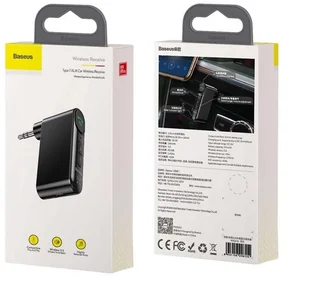 Baseus Baseus Qiyin odbiornik dźwięku Bluetooth audio AUX mini jack do samochodu czarny (WXQY-01) WXQY-01 - Transmitery FM Baseus Baseus Qiyin odbiornik dźwięku Bluetooth audio AUX mini jack do samochodu czarny (WXQY-01) WXQY-01 - Transmitery FM - miniaturka - grafika 15