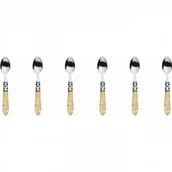 Zestawy sztućców - Casa Bugatti Komplet łyżeczek do kawy ALADDIN Gold ALC1G-N4208 - miniaturka - grafika 1