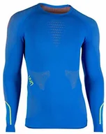 Koszulki sportowe męskie - UYN Ambityon Uw koszulka z długim rękawem męska, niebieski, L-XL - miniaturka - grafika 1