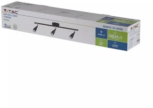 v-tac Oprawa Sufitowa V-TAC 13.5W LED Czarna VT-813 3000K 1000lm - Oprawy, klosze i abażury - miniaturka - grafika 3