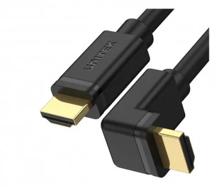 Unitek Kabel kątowy 90° HDMI 2.0 HDMI 4k/60Hz 3m - Kable komputerowe i do monitorów - miniaturka - grafika 3