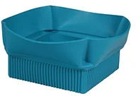 Pudła i pojemniki do przechowywania - BeWare beware 198087 koszyk na silikonowe Lily 04 24 x 24 x 10 cm, niebieski 198087 - miniaturka - grafika 1
